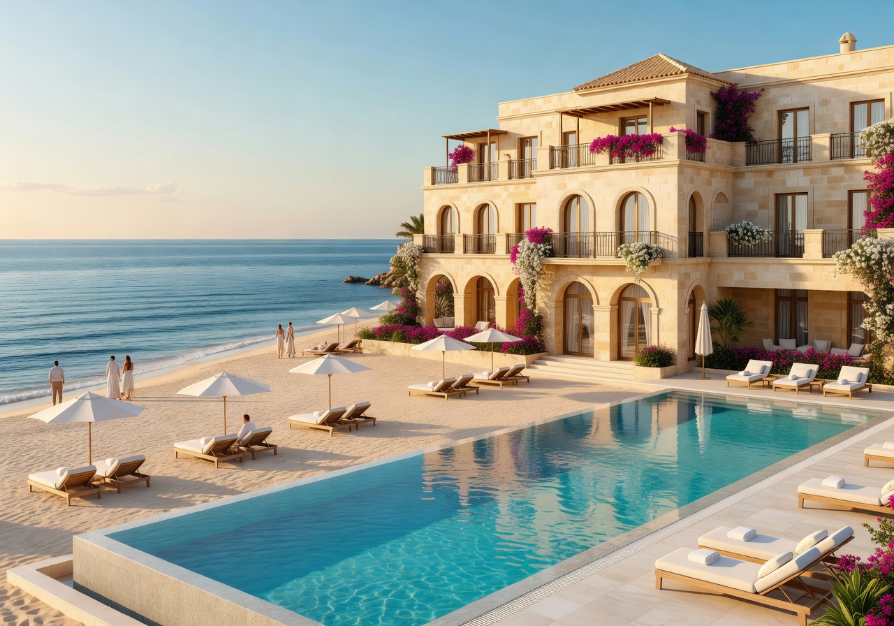 Corinthia St Georges Bay Malta luxury beachfront resort