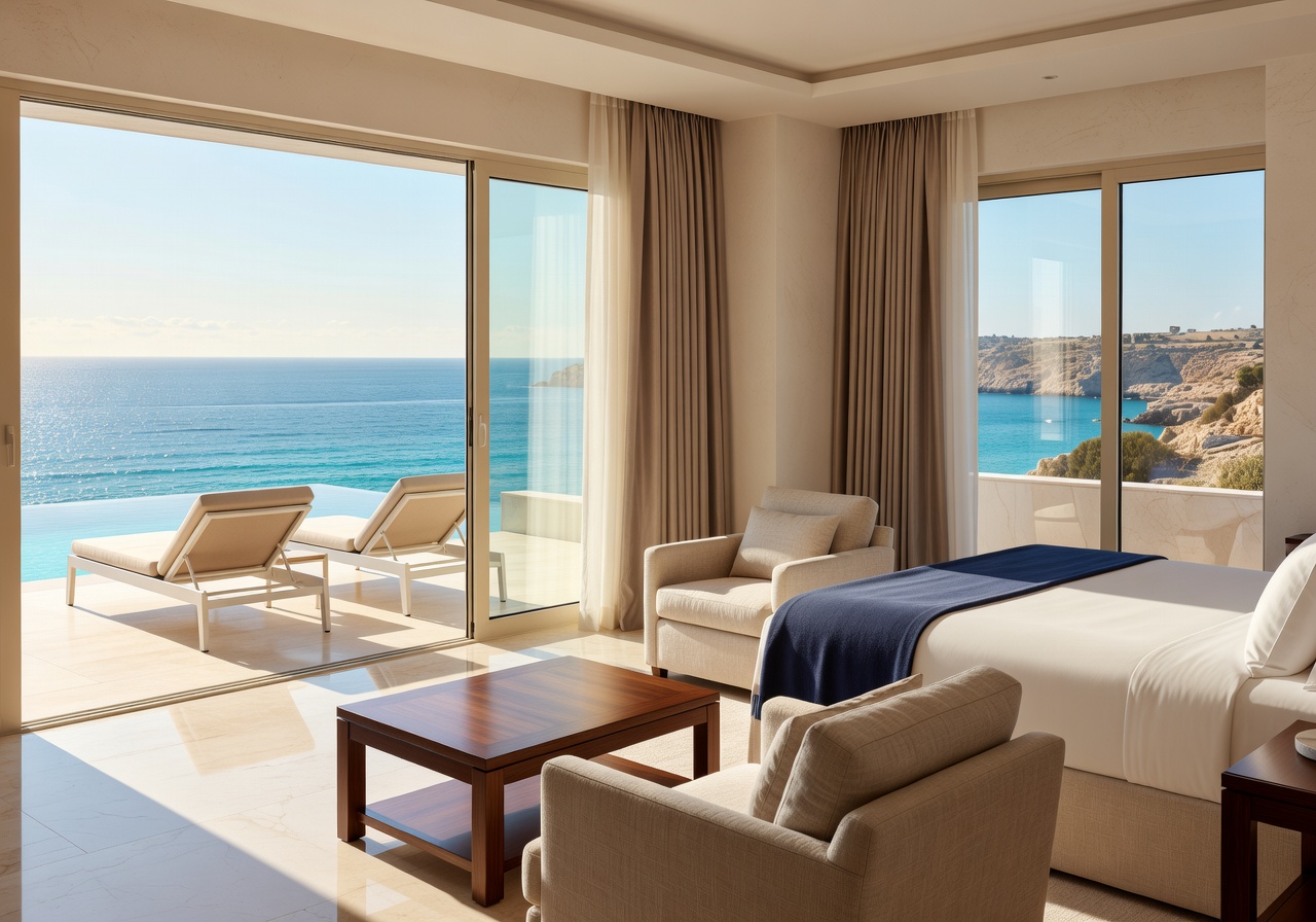 InterContinental Malta luxury Mediterranean hotel suite