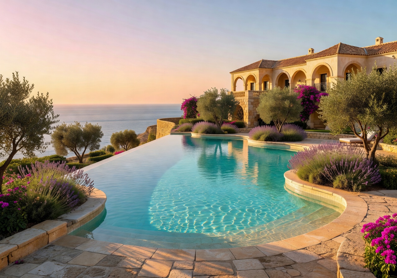 Phoenicia Malta infinity garden pool