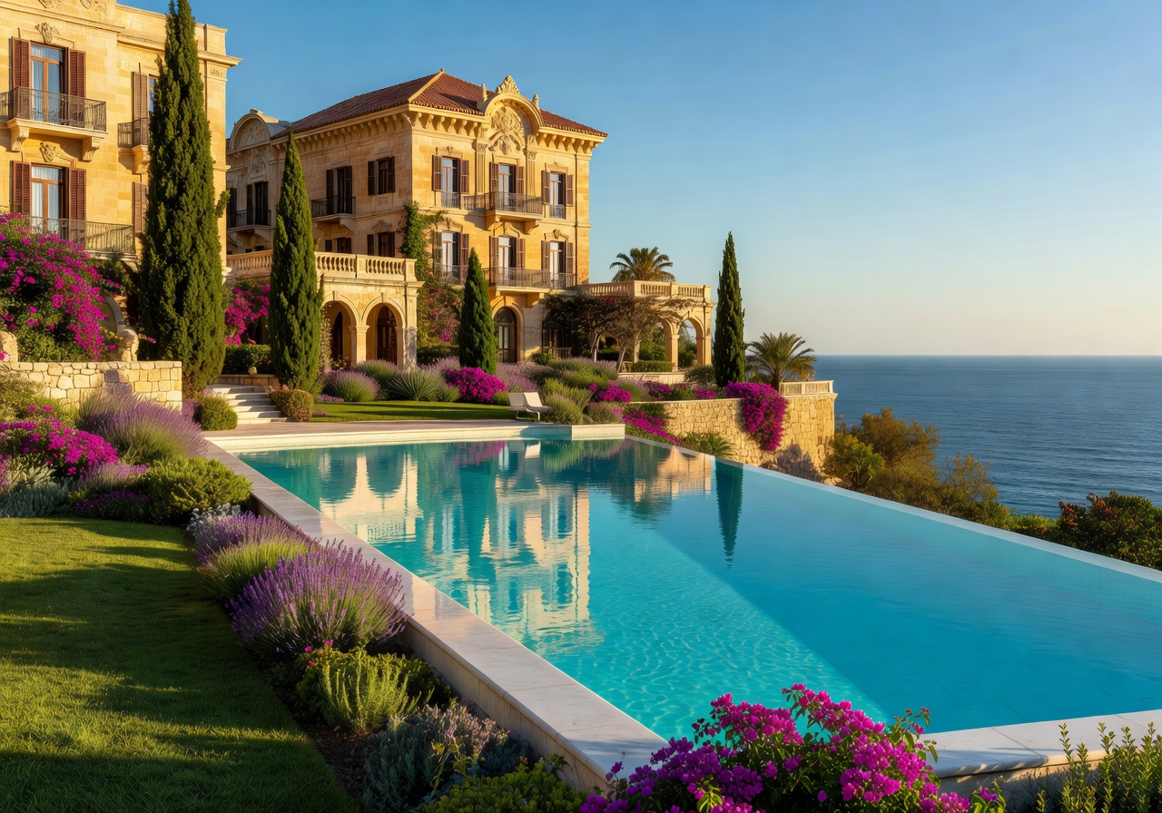 The Phoenicia Malta historic luxury hotel infinity pool gardens
